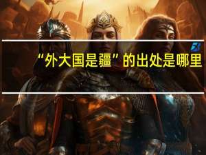 “外大国是疆”的出处是哪里