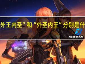 “外王内圣”和“外圣内王”分别是什么意思