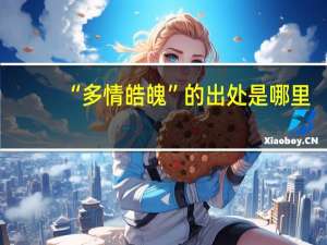 “多情皓魄”的出处是哪里