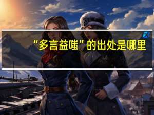 “多言益嗤”的出处是哪里