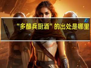 “多酿兵厨酒”的出处是哪里