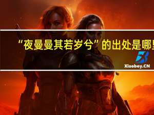 “夜曼曼其若岁兮”的出处是哪里