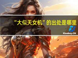 “大似天女机”的出处是哪里