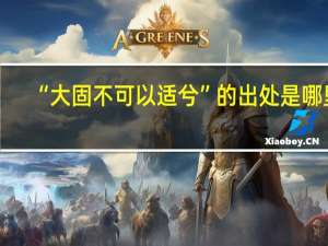 “大固不可以适兮”的出处是哪里