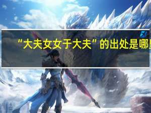 “大夫女女于大夫”的出处是哪里