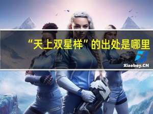 “天上双星样”的出处是哪里