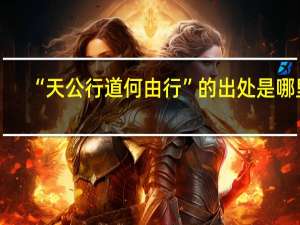 “天公行道何由行”的出处是哪里