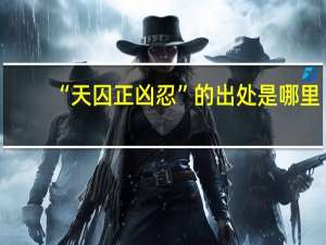 “天囚正凶忍”的出处是哪里