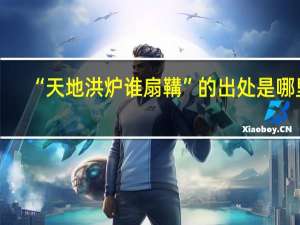 “天地洪炉谁扇鞲”的出处是哪里