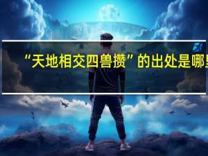 “天地相交四兽攒”的出处是哪里