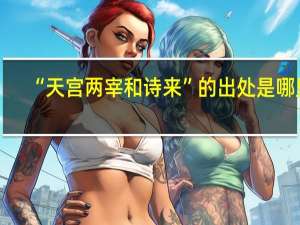 “天宫两宰和诗来”的出处是哪里
