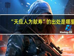 “天应人为献寿”的出处是哪里