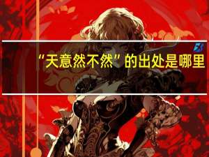 “天意然不然”的出处是哪里