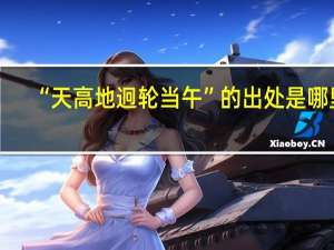 “天高地迥轮当午”的出处是哪里