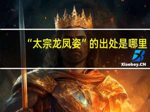 “太宗龙凤姿”的出处是哪里