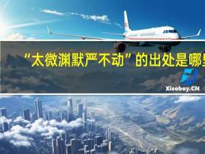 “太微渊默严不动”的出处是哪里