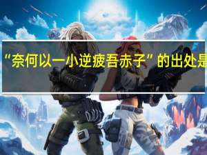 “奈何以一小逆疲吾赤子”的出处是哪里