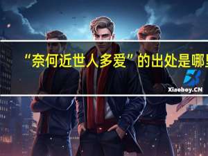 “奈何近世人多爱”的出处是哪里