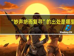 “妙声绝而复寻”的出处是哪里