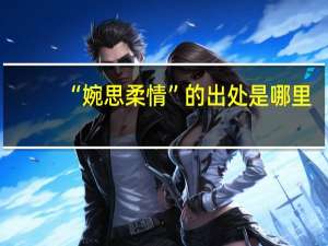 “婉思柔情”的出处是哪里