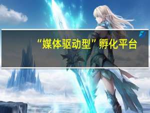 “媒体驱动型”孵化平台：产值达2亿元，提供就业岗位500余个