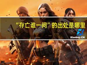 “存亡谁一问”的出处是哪里