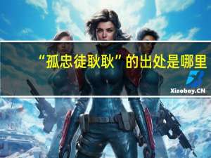 “孤忠徒耿耿”的出处是哪里