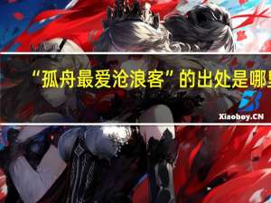 “孤舟最爱沧浪客”的出处是哪里