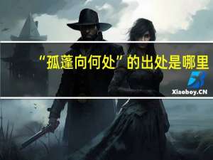 “孤蓬向何处”的出处是哪里