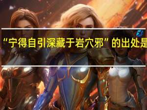 “宁得自引深藏于岩穴邪”的出处是哪里