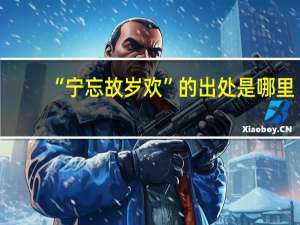“宁忘故岁欢”的出处是哪里