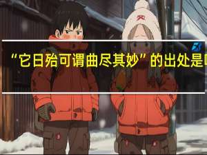 “它日殆可谓曲尽其妙”的出处是哪里