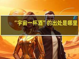 “宇宙一杯酒”的出处是哪里