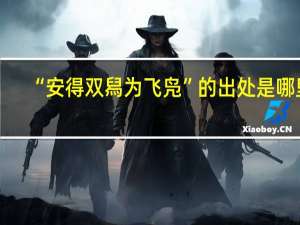 “安得双舄为飞凫”的出处是哪里