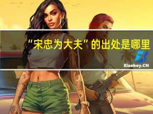 “宋忠为大夫”的出处是哪里
