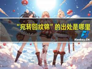 “宛转回纹锦”的出处是哪里