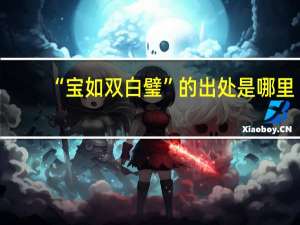 “宝如双白璧”的出处是哪里