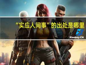 “实应人间事”的出处是哪里