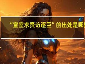 “宣室求贤访逐臣”的出处是哪里