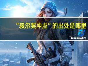 “寂尔契冲虚”的出处是哪里