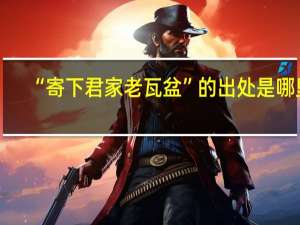 “寄下君家老瓦盆”的出处是哪里