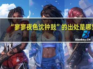“寥寥夜色沈钟鼓”的出处是哪里
