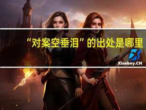 “对案空垂泪”的出处是哪里