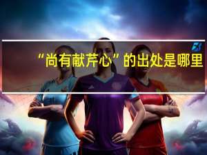 “尚有献芹心”的出处是哪里