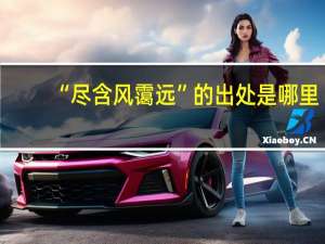 “尽含风霭远”的出处是哪里