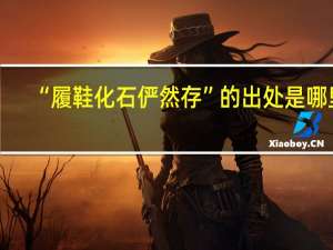 “履鞋化石俨然存”的出处是哪里