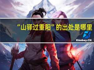 “山驿过重阳”的出处是哪里