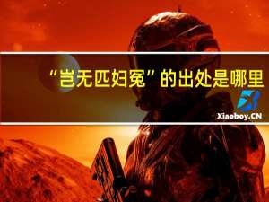 “岂无匹妇冤”的出处是哪里