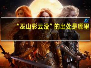 “巫山彩云没”的出处是哪里