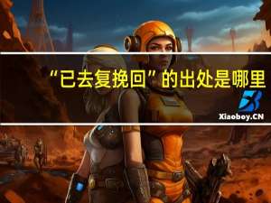 “已去复挽回”的出处是哪里
